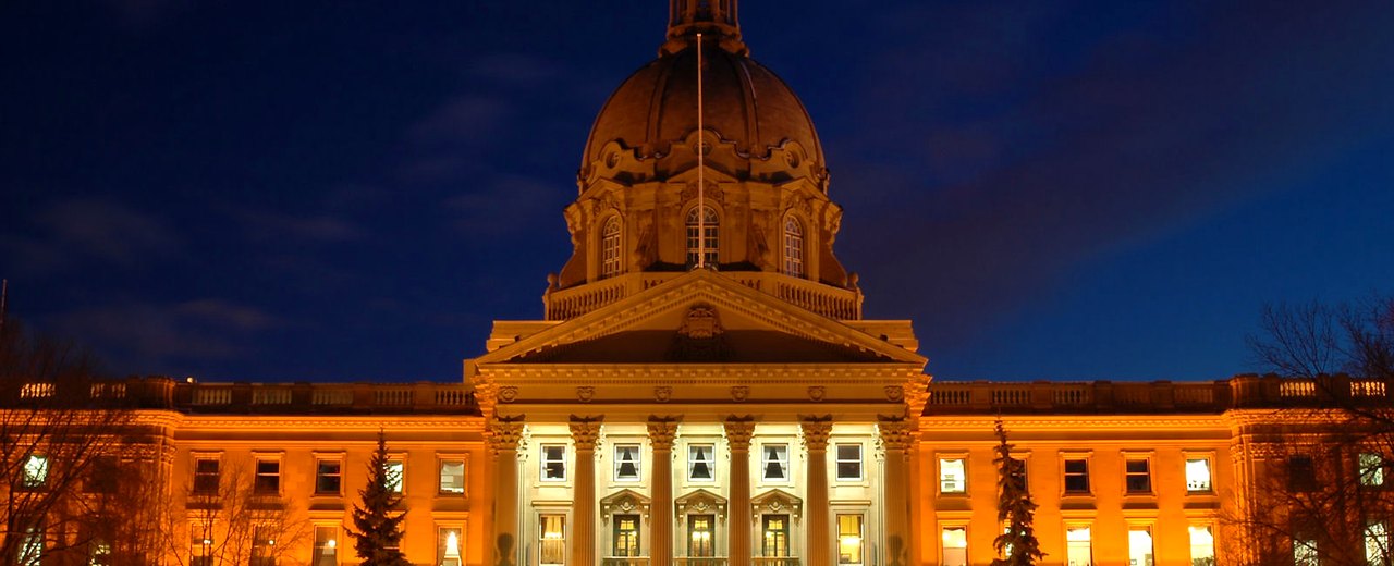 Edmonton city-specific skyline and landmark banner for CityPage